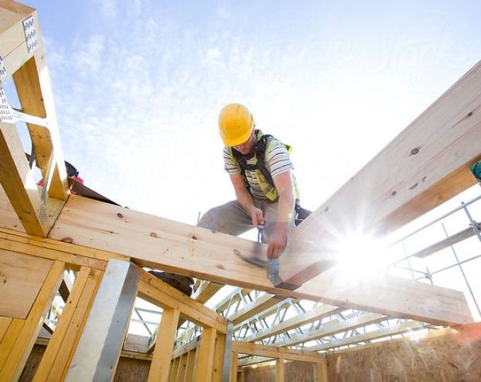 wooden construction work